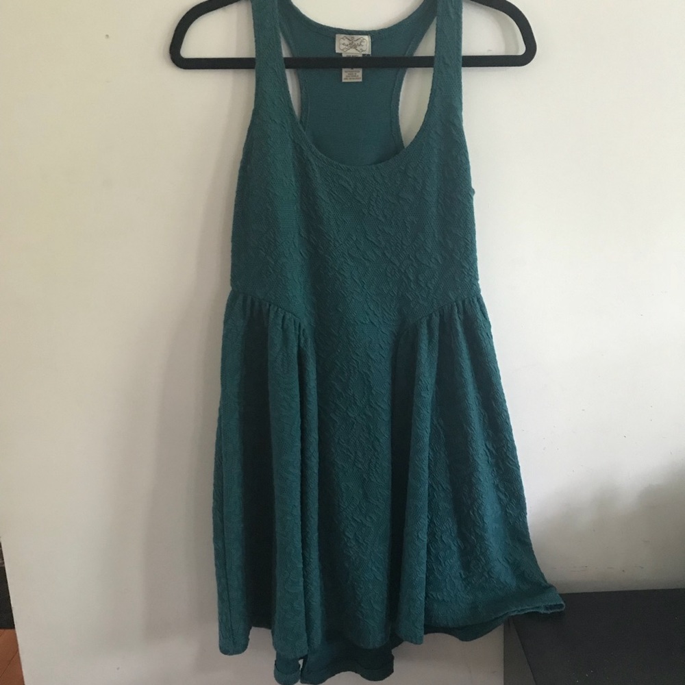 🍂🍁Fall Formal🍁🍂Green crochet dress